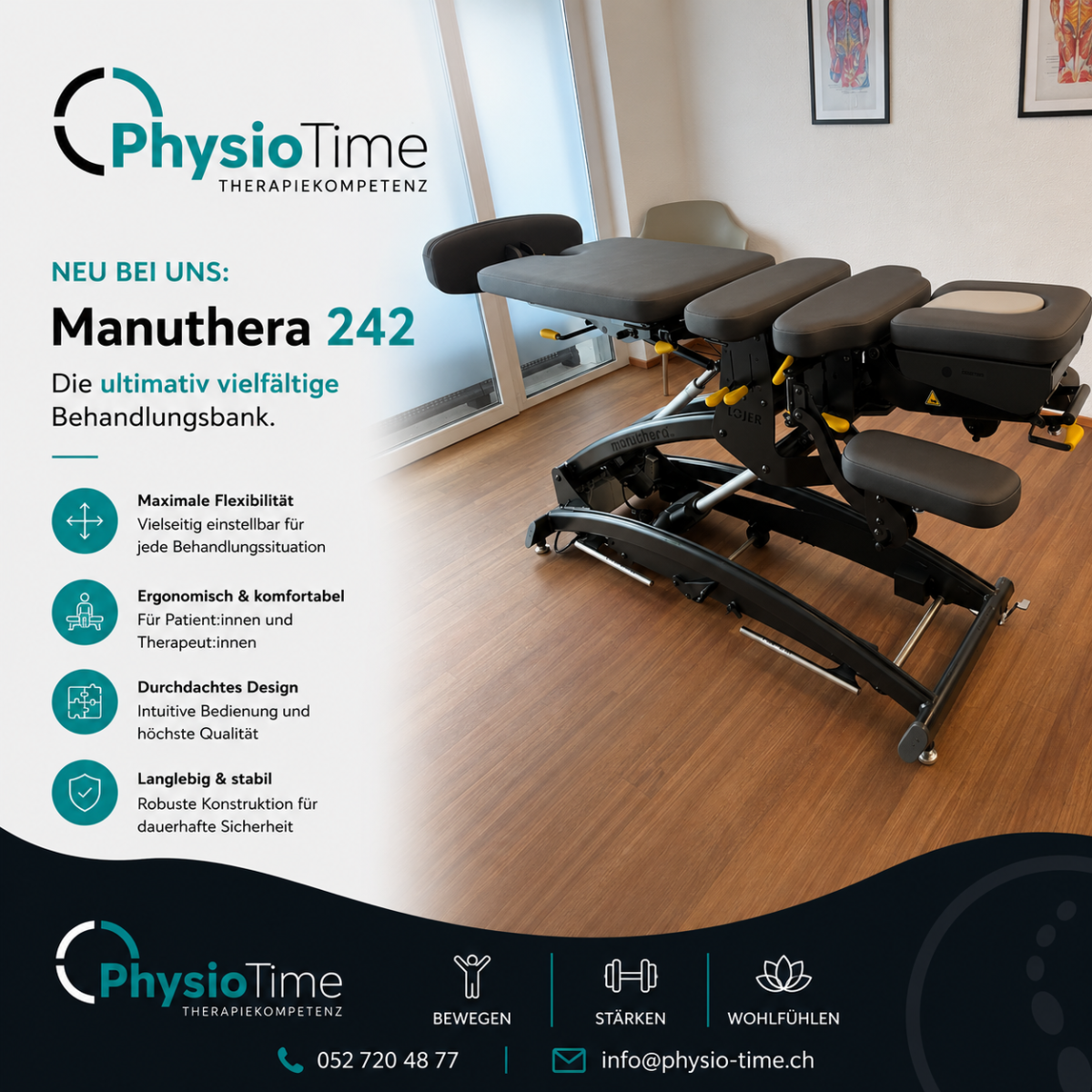 Die ultimative Behandlungsbank - Manuthera 242